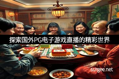 探索国外PG电子游戏直播的精彩世界